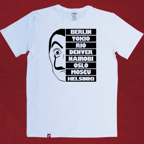 Remera Hombre La casa de Papel El Danzante