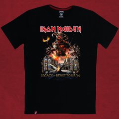 Remera Hombre Iron Maiden Legacy of The Beast Tour 2019 Full .El Danzante