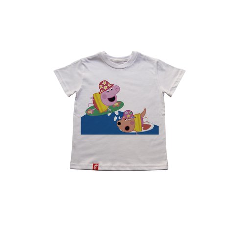 Remera Niños Peppa Surf El Danzante