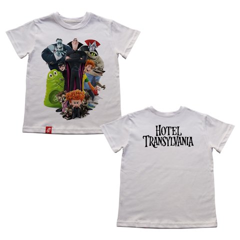 Remera Niños Personajes Hotel Transilvania El Danzante