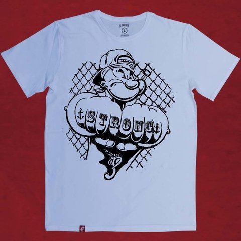 Remera Hombre Popeye Strong El Danzante