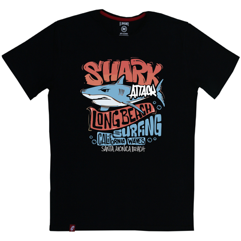 Remera Hombre Shark Attack El Danzante