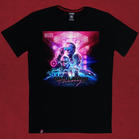 Remera Hombre Muse Simulation Theory El Danzante