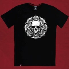 Remera Hombre Skull Mandala redondo El Danzante - comprar online