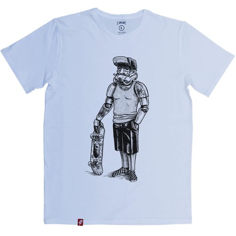 Remera Hombre The Trooper Skater El Danzante