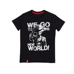 Remera Niños One Piece We Go -New World El Danzante - comprar online