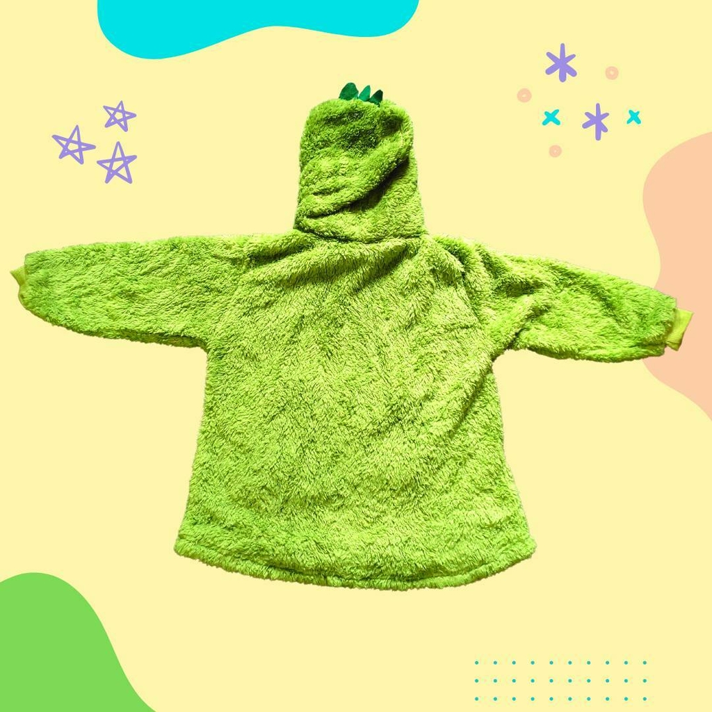 Casaco com capuz de bichinho hot sale