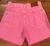 BERMUDA BOY BARRA A FIO COLOR ROSA - ANIMALE JEANS - comprar online