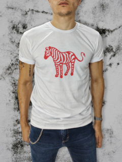Remera Zebra Bla - comprar online