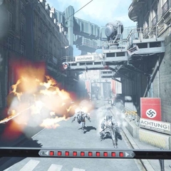 WOLFENSTEIN CYBERPILOT PS5 RETRO DIGITAL PRIMARIA en internet