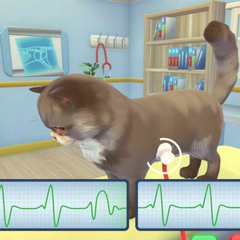 CLINICA DE MASCOTAS PERROS Y GATOS PS5 RETRO DIGITAL PRIMARIA en internet