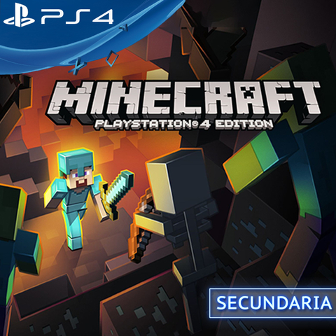 MINECRAFT PS4 DIGITAL SECUNDARIA