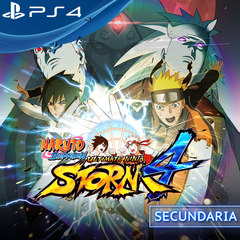 NARUTO SHIPPUDEN ULTIMATE NINJA STORM 4 PS4 DIGITAL SECUNDARIA