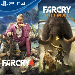 FAR CRY 4 + FAR CRY PRIMAL PS4 DIGITAL PRIMARIA