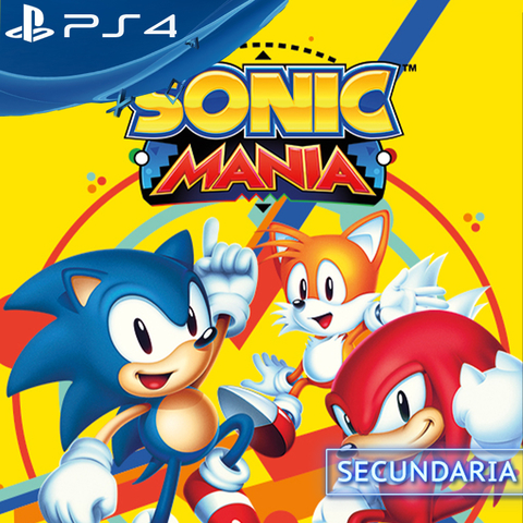 SONIC MANIA PS4 DIGITAL SECUNDARIA