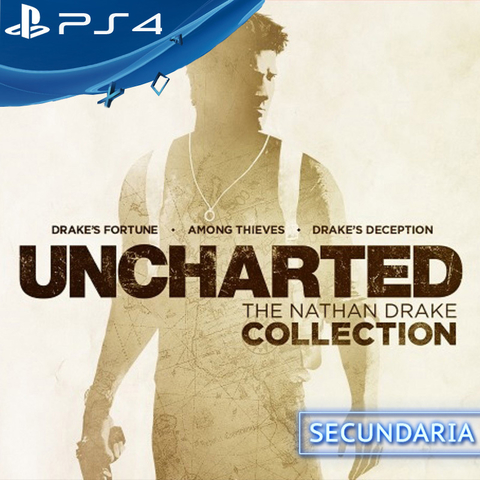 UNCHARTED COLLECTION PS4 DIGITAL SECUNDARIA