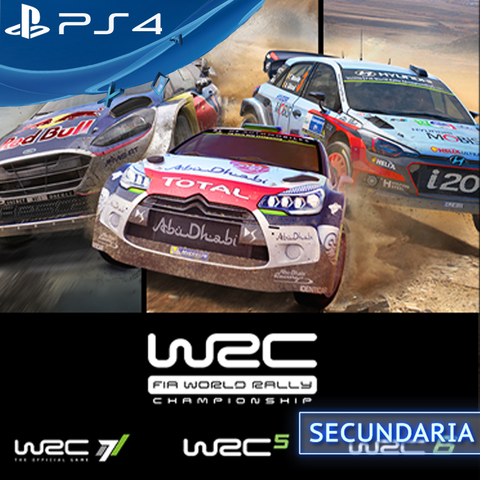 WRC COLLECTION PS4 DIGITAL SECUNDARIA
