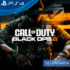 CALL OF DUTY BLACK OPS 6 PS4 DIGITAL SECUNDARIA