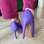 Scarpin Salto Fino Roxo - QUATTRO - comprar online