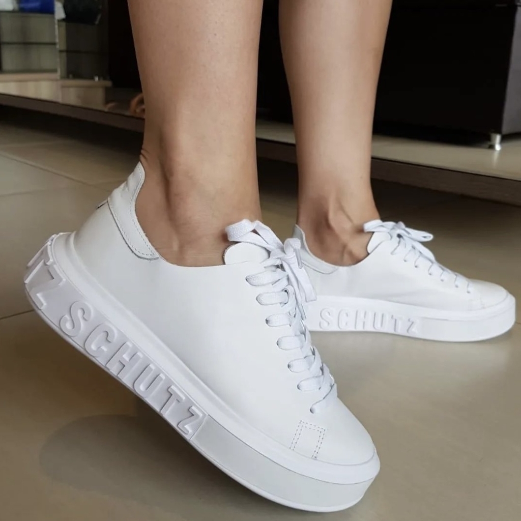 Tenis Branco Feminino Schutz - Tênis da Schutz Branco