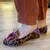 Mocassim Couro Animalprint Colorido - QUATTRO - Quattro Calçados - Loja Online de Calçados Femininos em BH