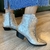Bota Western Couro Cano Curto Prata - PARÔ BRASIL - Quattro Calçados - Loja Online de Calçados Femininos em BH