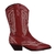 Bota LUIZA BARCELOS Western Vermelha Bordada - comprar online