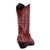 Bota LUIZA BARCELOS Western Vermelha Bordada - Quattro Calçados - Loja Online de Calçados Femininos em BH