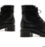 BOTA COTURNO LACE-UP PRETA-SCHUTZ