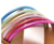 Rasteira Rosa Multicolorida Tiras Cruzadas Mix - ANACAPRI - comprar online