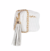 Bolsa Tiracolo Couro Pequena Off White Correntes - LUIZA BARCELOS - loja online