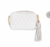 Bolsa Tiracolo Couro Pequena Off White Correntes - LUIZA BARCELOS - Quattro Calçados - Loja Online de Calçados Femininos em BH