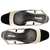 Sapatilha Slingback Anacapri Bege E Preta Bicolor Salto Bloco - Quattro Calçados - Loja Online de Calçados Femininos em BH