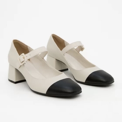 Sapato Boneca Preto e Branco - DI VALENTINI na internet
