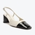 Sapato Preto e Branco Salto Bloco Schutz - Quattro Calçados - Loja Online de Calçados Femininos em BH