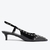 Scarpin Slingback Verniz Preto Schutz - Quattro Calçados - Loja Online de Calçados Femininos em BH