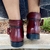 Bota Cano Curto Couro Cherry Perlatto - Quattro Calçados - Loja Online de Calçados Femininos em BH