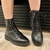 Bota Coturno Bold Preta - SCHUTZ - Quattro Calçados - Loja Online de Calçados Femininos em BH