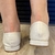 Mocassim Luz da Lua Couro Off White - loja online