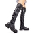 Bota Over The Knee Strech Preta QUATTRO - comprar online