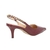 Scarpin Salto Médio Slingback Pirâmides Marsala na internet