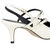 Imagem do Scarpin Slingback Luíza Barcelos Verniz Off White