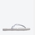Chinelo Logo Prata - SCHUTZ - Quattro Calçados - Loja Online de Calçados Femininos em BH