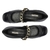 Sapato Boneca Preto Corrente Salto Bloco - ANACAPRI - Quattro Calçados - Loja Online de Calçados Femininos em BH