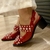 Sapato Luiza Barcelos Verniz Vermelho na internet