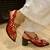 Sapato Luiza Barcelos Verniz Vermelho - comprar online