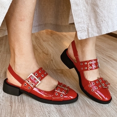 Sapato Verniz Vermelho QUATTRO - comprar online