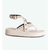 Sandália Flatform Off White com Ilhoses QUATTRO - loja online