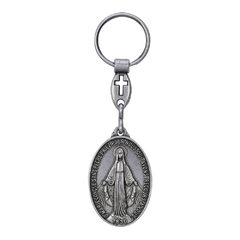 Kit 3 Chaveiros Medalha Milagrosa Nossa Senhora