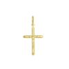 Pingente Cruz Com Cristo Folheado Ouro 2,3cm - C404-D